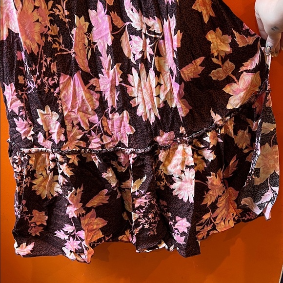 Intimately Free People Floral Ruffle Women's Maxi Dress - Picture 8 of 8